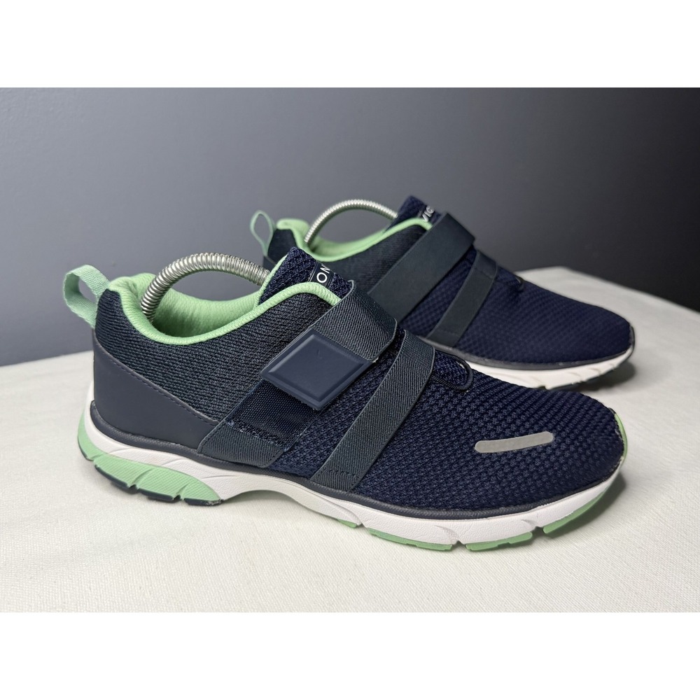 Vionic Milan Shoes Womens 9 Navy Blue Mesh Comfort Walking Athletic Sneakers